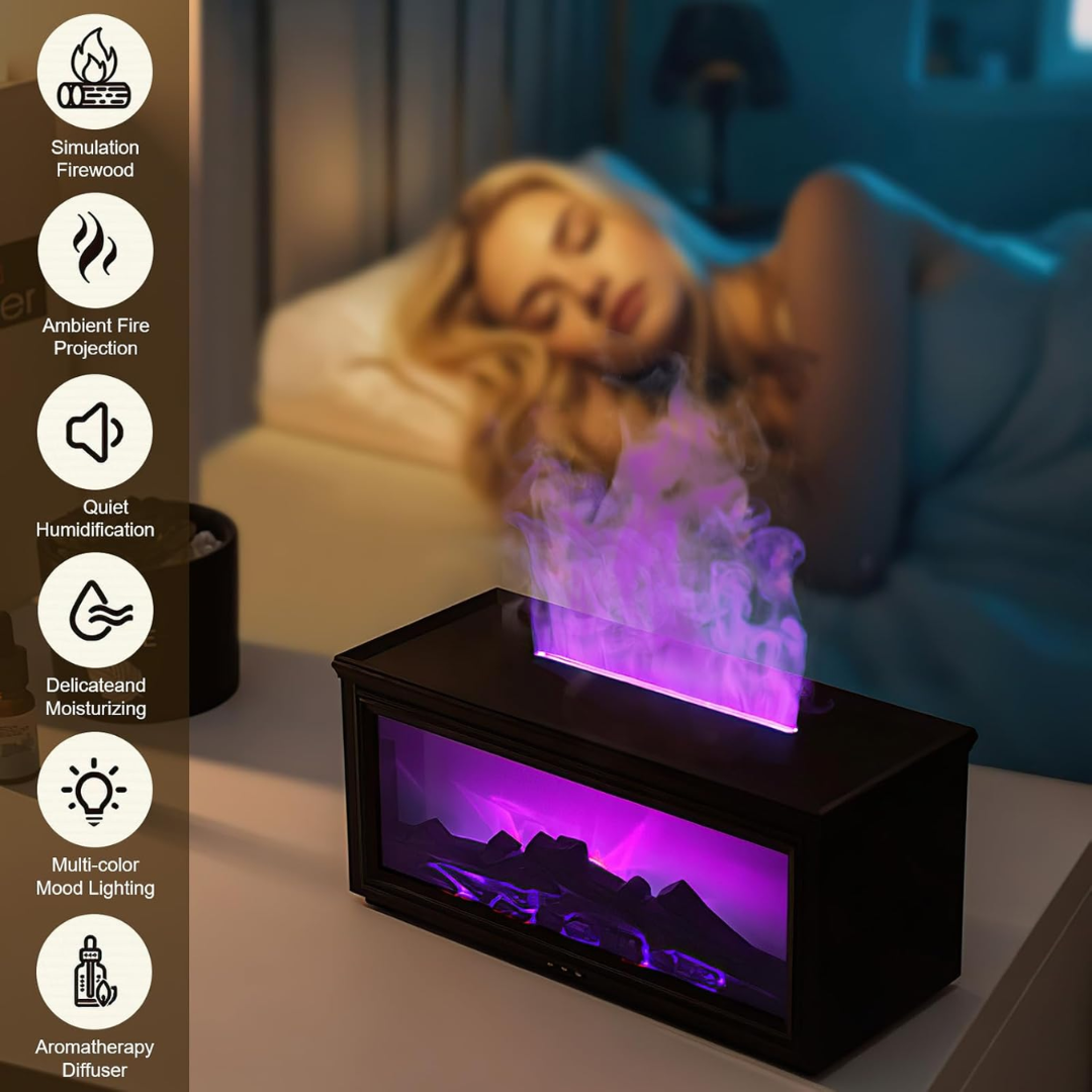 Humidificador de leña